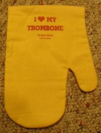 I love my trombone polising cloth
